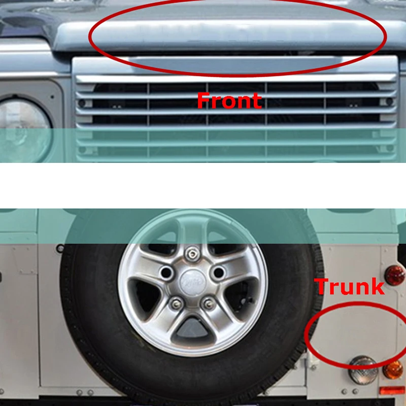 Для DEFENDER Offroad DIY буквы эмблема глянцевый черный значок из углеродного волокна