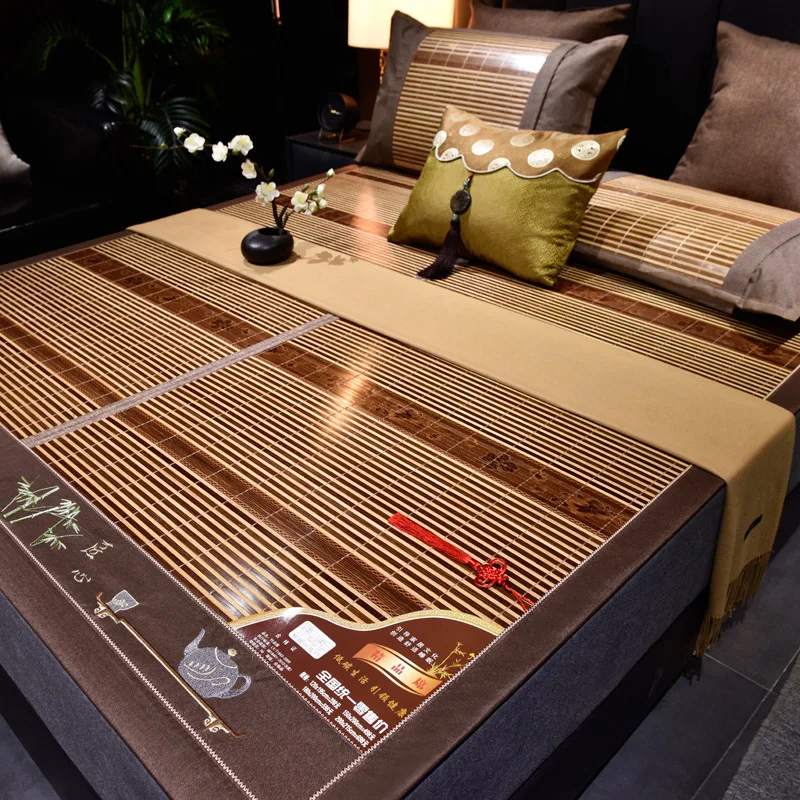 

Bedspread on the Bed Linens Bed Covers Bed Cover Bed Linen Bed Mattresses Elastic Fitted Sheet Mattress Summer Bamboo Mat Mat