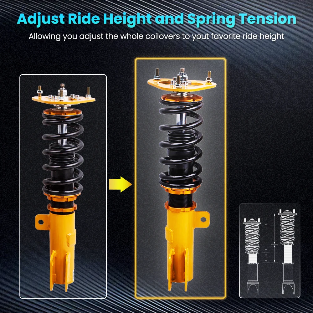 Набор для понижения койлов Toyota Corolla S Sedan 09-16 амортизаторы пружинные стойки