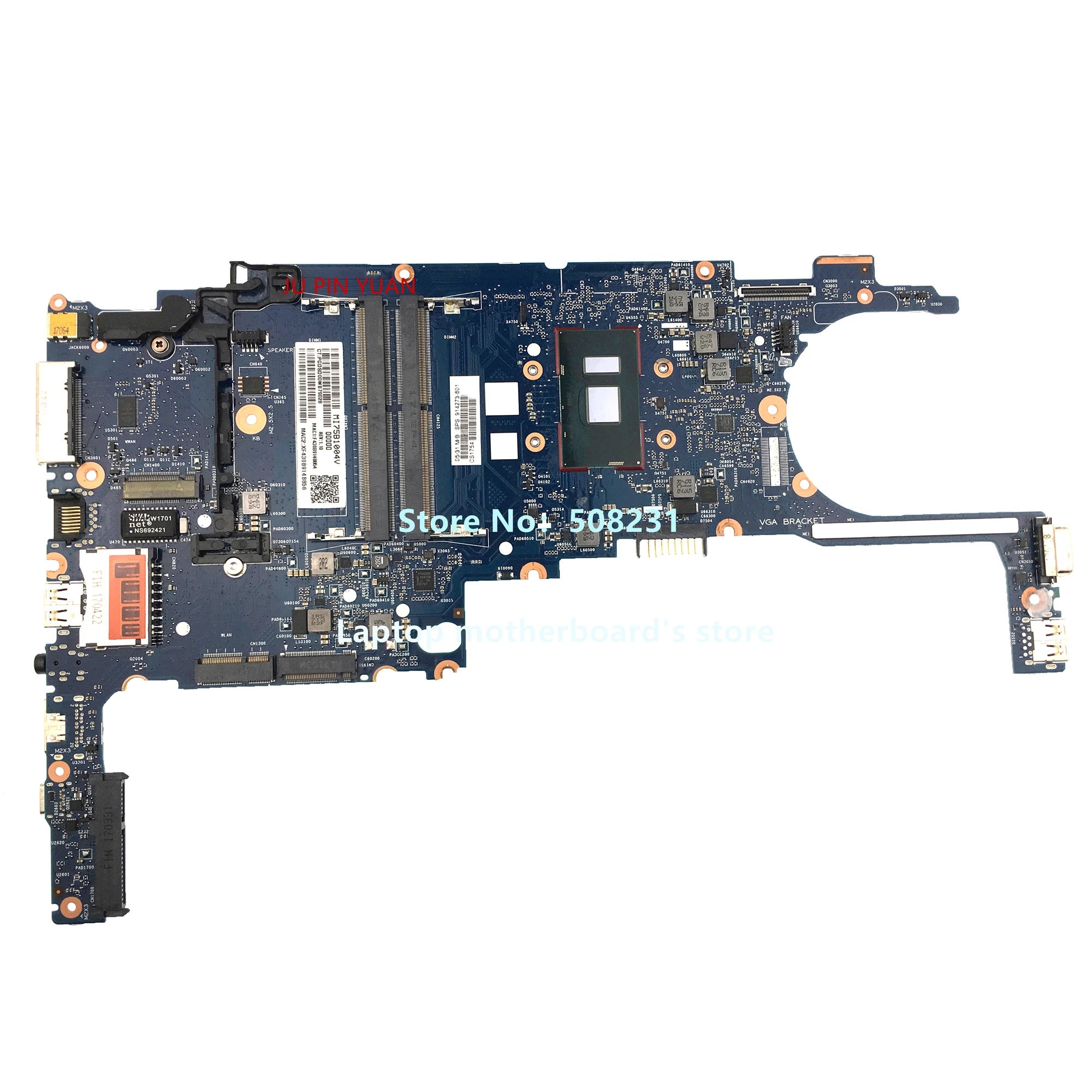 

Материнская плата для ноутбука HP EliteBook 820 G4 HSN-I01C 914273-601 914273-001 914273-501 6050A2854201-MB-A01 с детской пройденной проверкой