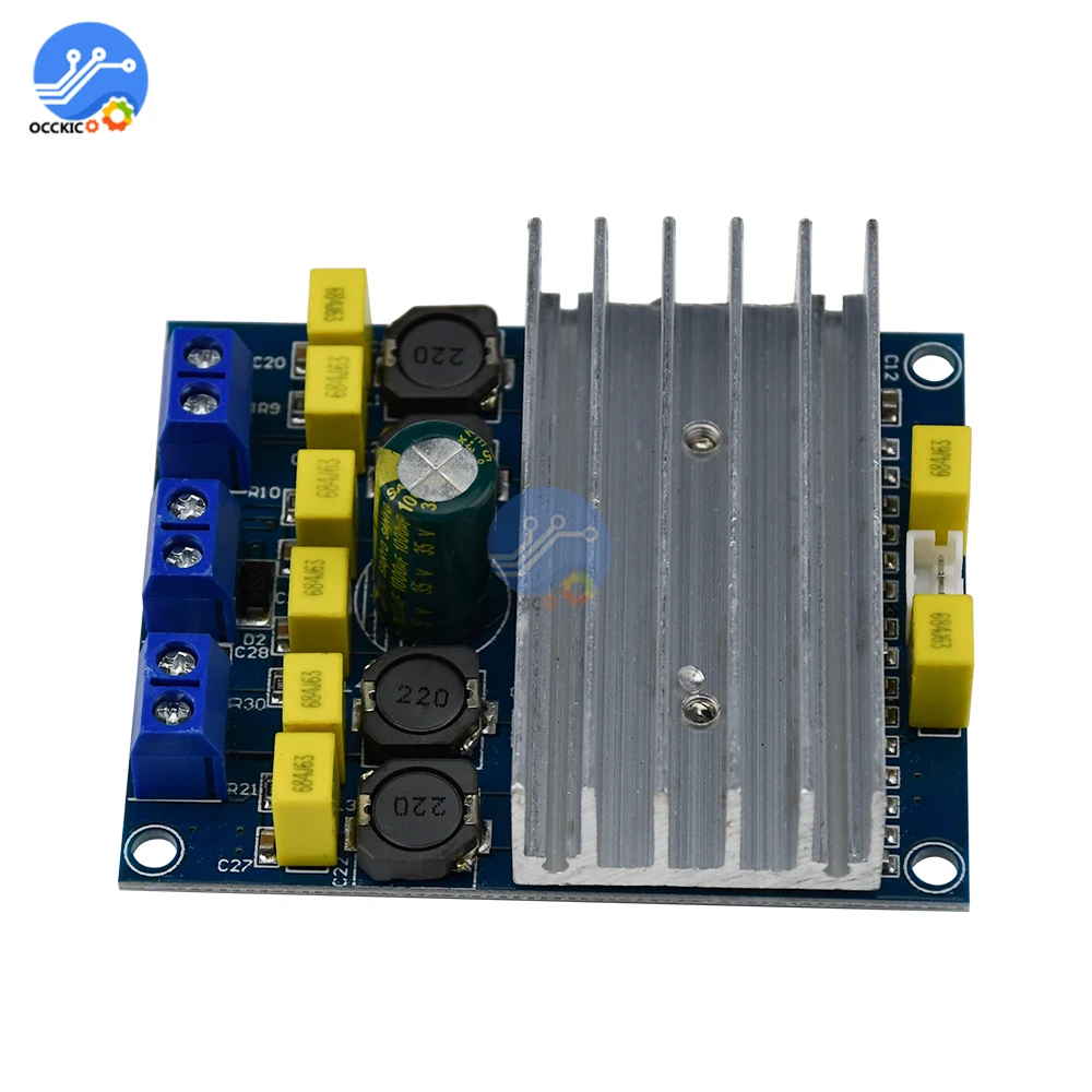 TDA7492 цифровой усилитель доска класса D 2x50 Вт высокомощная аудио звуковая плата