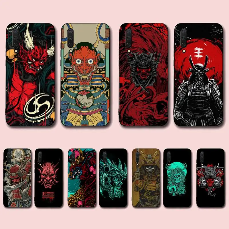 

TOPLBPCS Japanese samurai Phone Case for Xiaomi mi 9 8 10 5 6 lite F1 SE Max 3 2 mix 2s