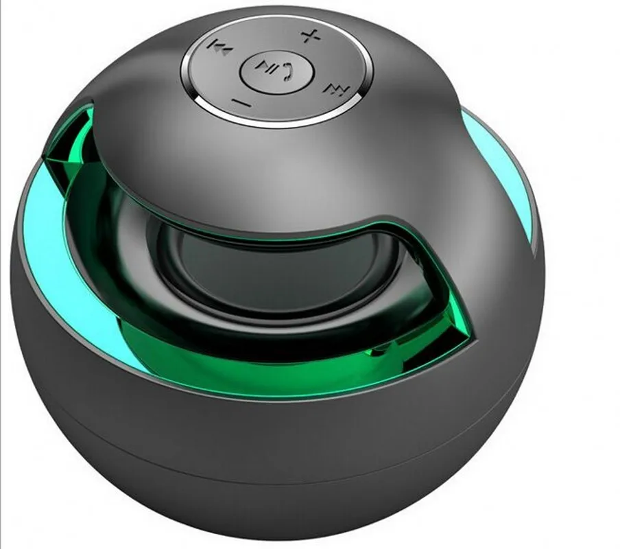1 беспроводной мини Bluetooth динамик в форме сферы сабвуфер для смартфона