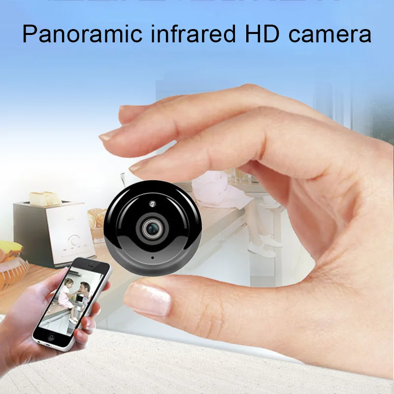 Беспроводная мини Wi-Fi IP-камера HD 720P инфракрасная камера безопасности для умного