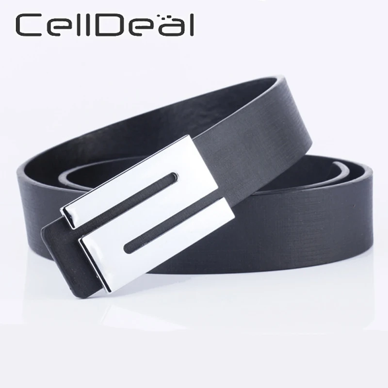 Повседневный деловой ремень для отдыха мужской модный с низким вырезом