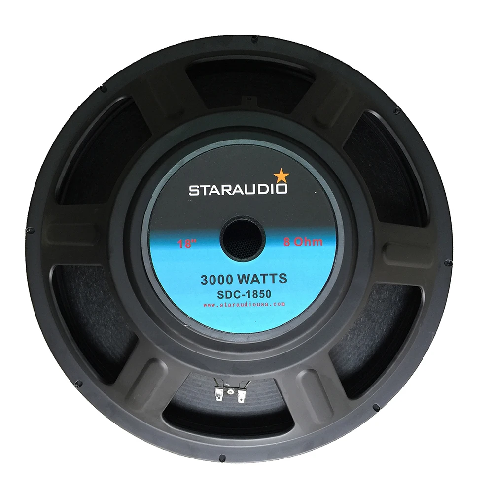 STARAUDIO 2 шт 18 дюймов 3000 Вт сырье Замена PA динамик сабвуферы 8 Ом этап DJ аудио