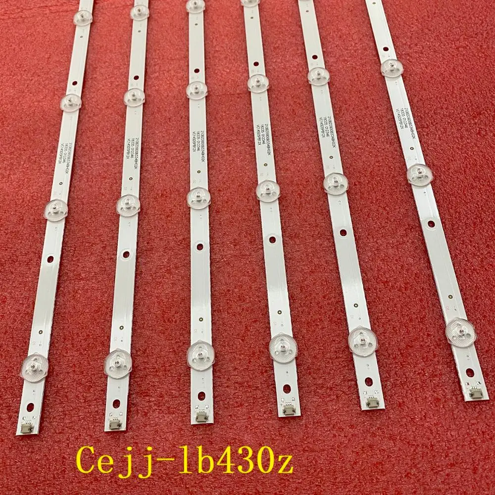 Светодиодная лента для подсветки Aoc 43s5295 43PFG5813 43PFG5813/78 43PFF5292 15 шт./лот 9 светодиодов
