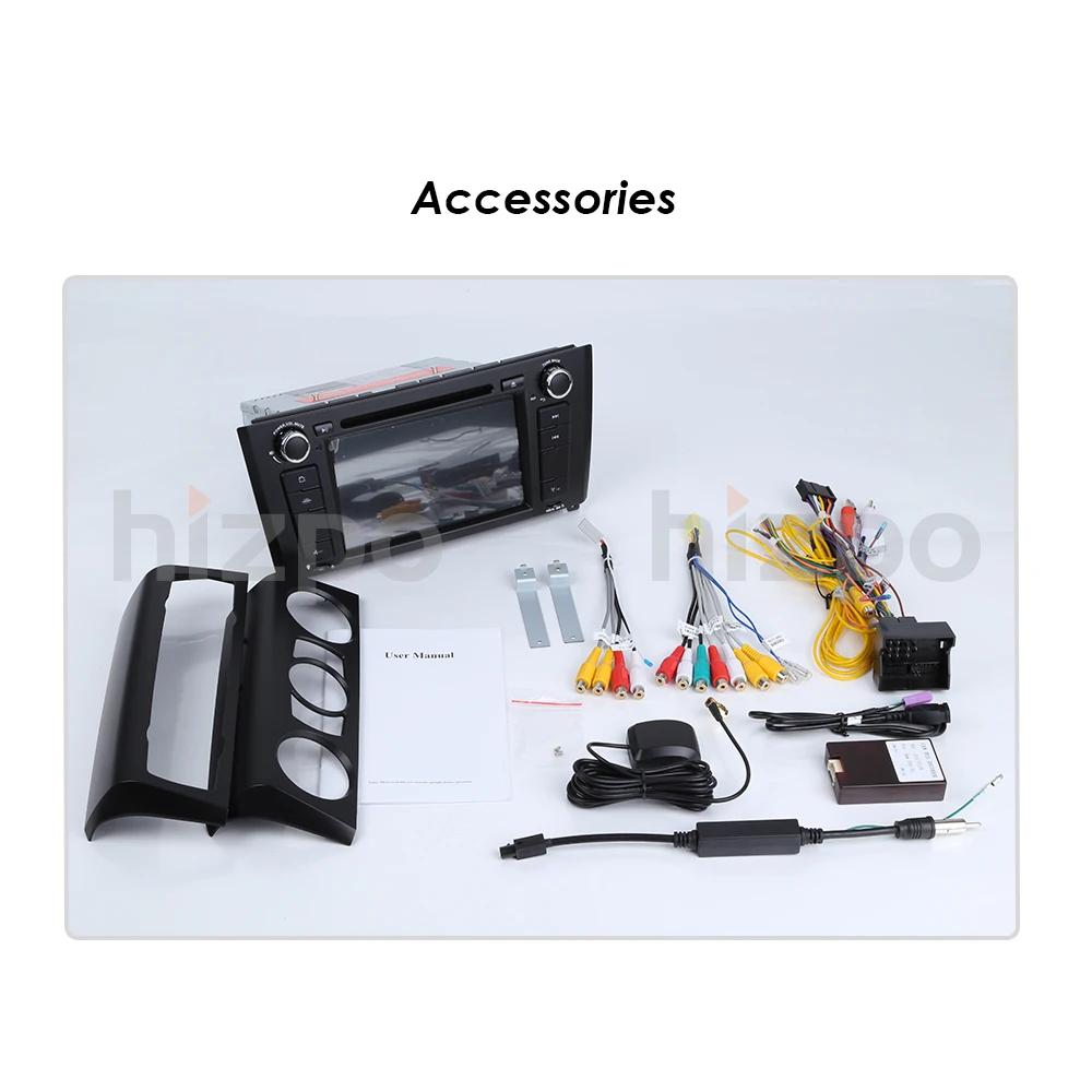 1 Din Android 9 0 автомобильный Радио gps Мультимедиа dvd speler для BMW серия E81 E82 E87 E88 I20 2004 2011 2G