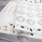 Высококачественный многофункциональный коврик для выпечки Макарон Платиновый силиконовый резиновый коврик из стекловолокна #2