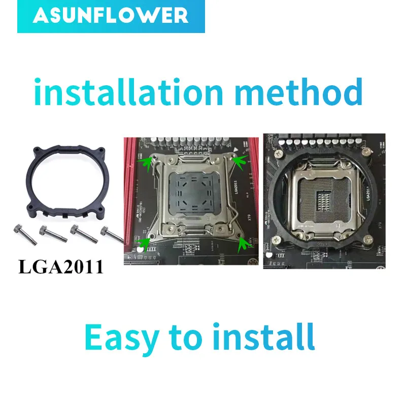 Для Intel Lga 2011 Cpu кулер кронштейн Материнская плата Гнездо Intall крепление