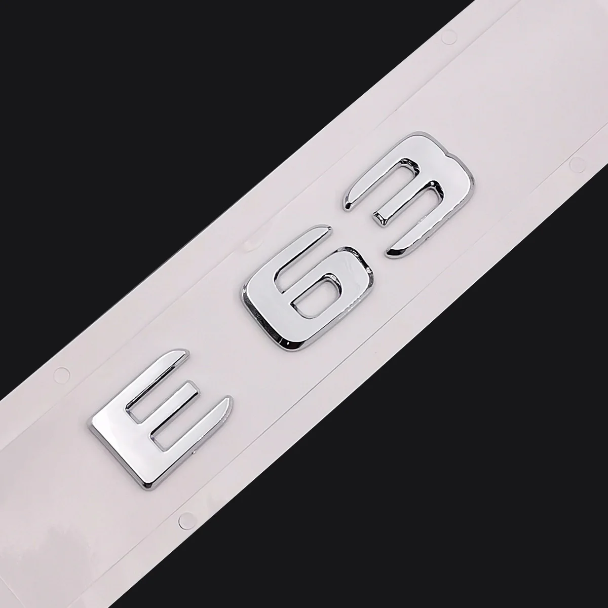 Оригинальный размер 1:1 эмблема заднего хвоста автомобиля с номером буквы стикер