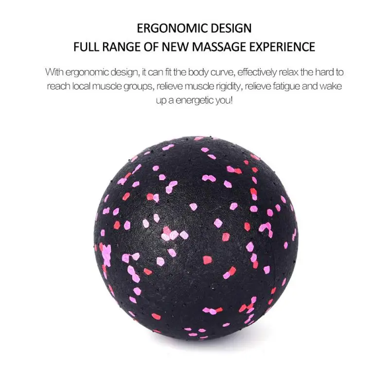 EVA Fascia Ball Yoga Reflexology Muscle Relaxation Menstrual Fitness Meridian Handball 8cm | Красота и здоровье