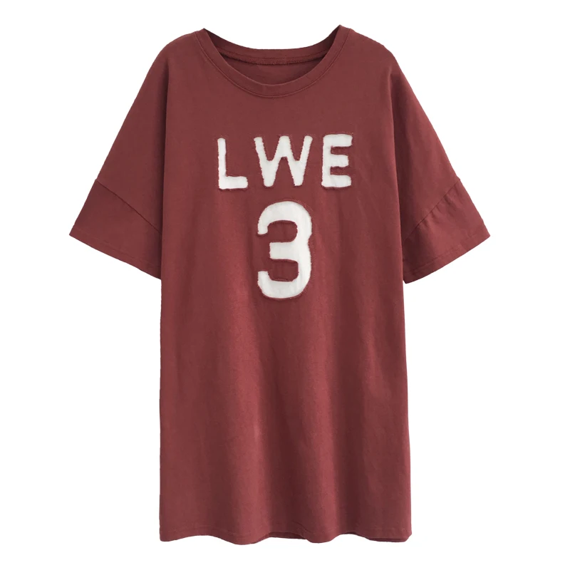

Han edition loose cotton short sleeve T-shirt in the summer of big mm