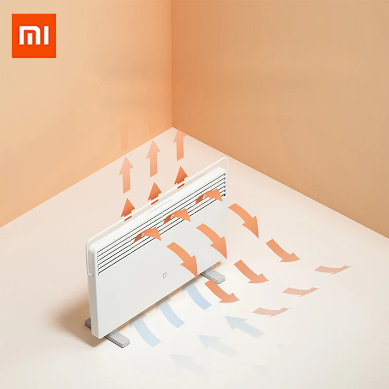 Günstig Internationalen Version Xiaomi Mijia KRDNQ03ZM Intelligente Elektrische Heizung Intelligente Heizung 2200W Schnelle Kamin Erwärmung Fan Kühler