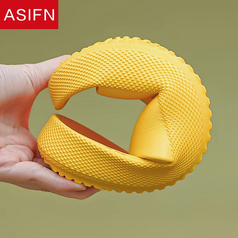 Шлепанцы женские ASIFN на платформе с высоким каблуком Нескользящие из ЭВА | Обувь