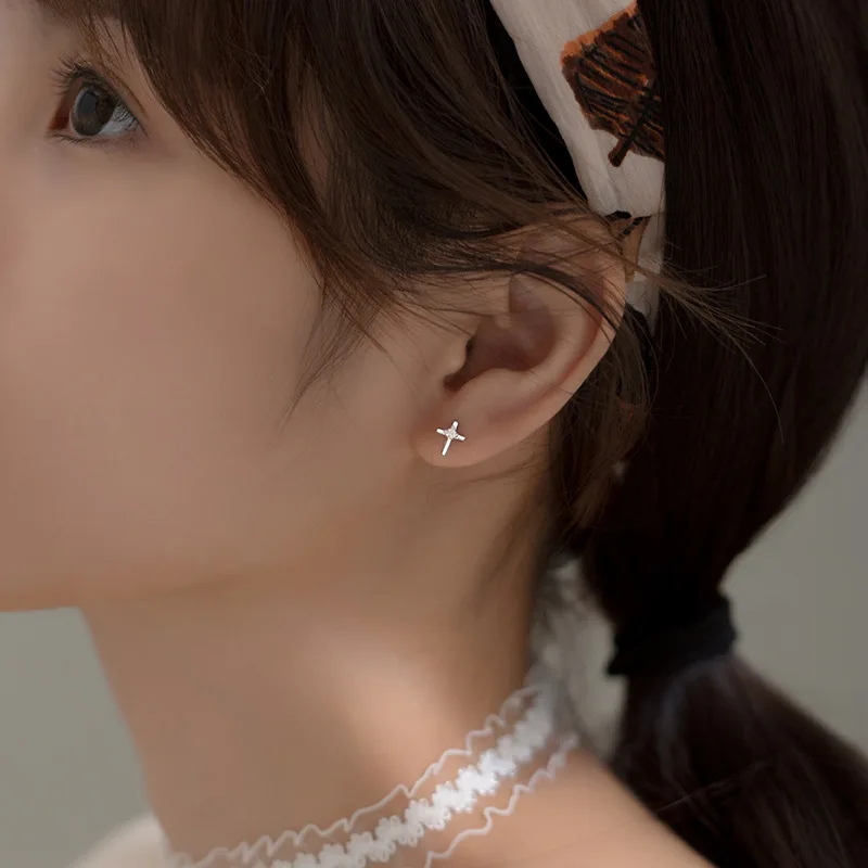 Женские Треугольные Серьги-гвоздики Trusta маленькие серьги-гвоздики