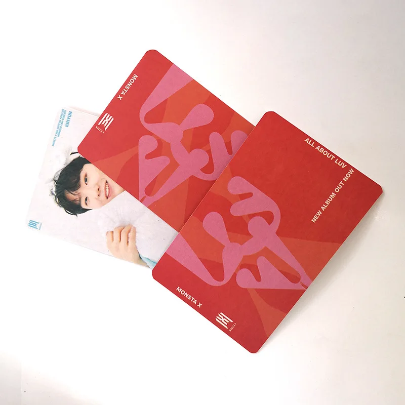 9 шт./компл. Kpop MONSTA X Photo Card встреча болельщиков вечерние K-pop Monsta открытки в альбом |