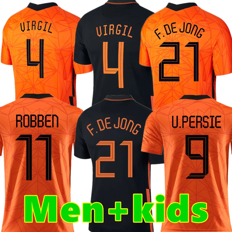 

2021 Children Holland Netherlands Kids + Men Jerseys 2020 DE JONG Trainingspak Voetbal Tenues Chandal VIRGIL Ligt Kits