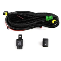 relay wiring harness switch h11 fit for most toyota motors add on fog light drl lamp wire