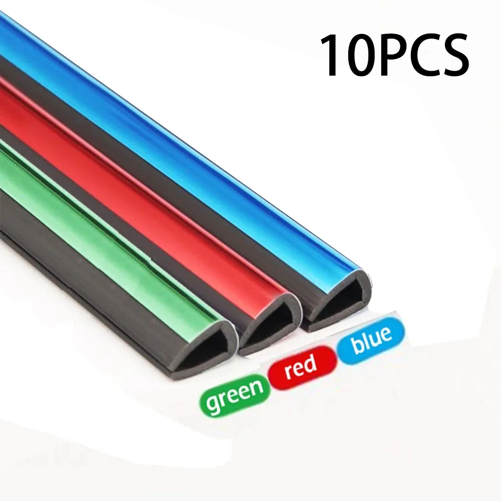 

Durable And Practical 10pcs 20cm Car Styling Mouldings Air Outlet Trim Strip Auto Air Vent Grilles