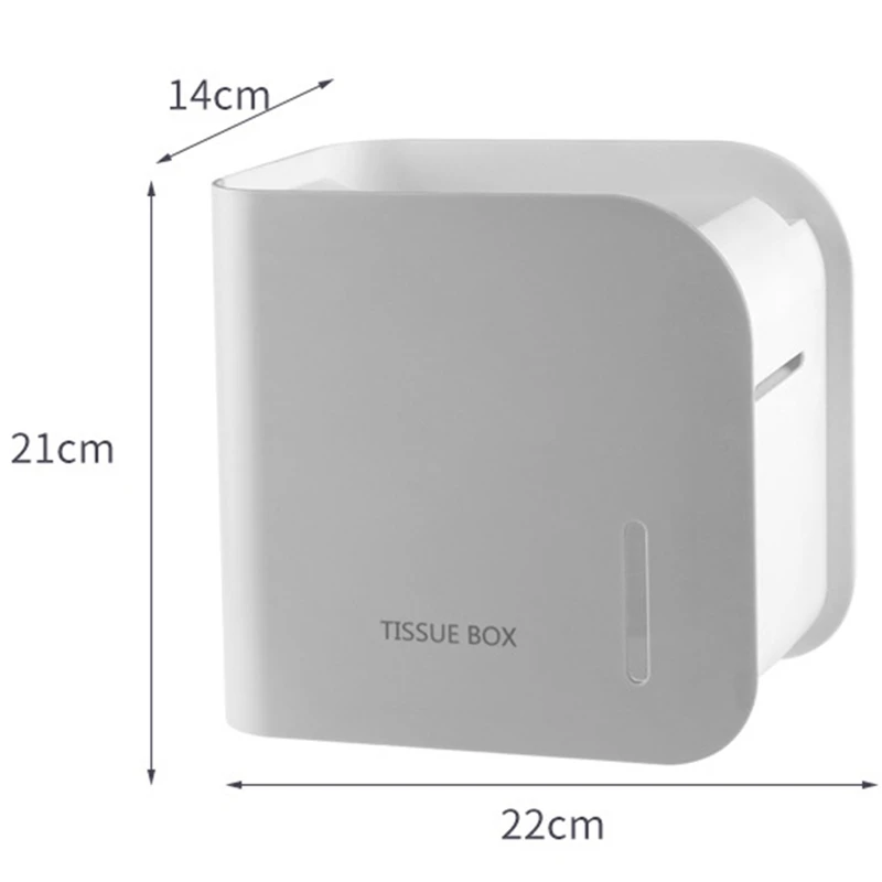 

Toilet Paper Holder Paper Towel Dispenser Wall Paper Bathroom Stand Shelf Basket Bathroom Accessories