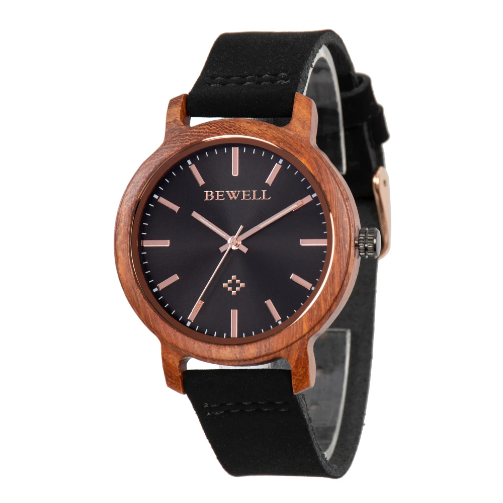 

Fastion Ladies Wood Watches with Genuine Leather Straps