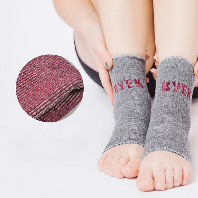 1 пара BYEPAIN Дальний инфракрасный уход за здоровьем бандаж для лодыжки Магнитная