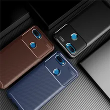 Carbon Fiber Case For OPPO A12 Cover Soft Protective Housings Shockproof Phone Bumper For OPPO A12 A 12 Case Funda Etui 6.22
