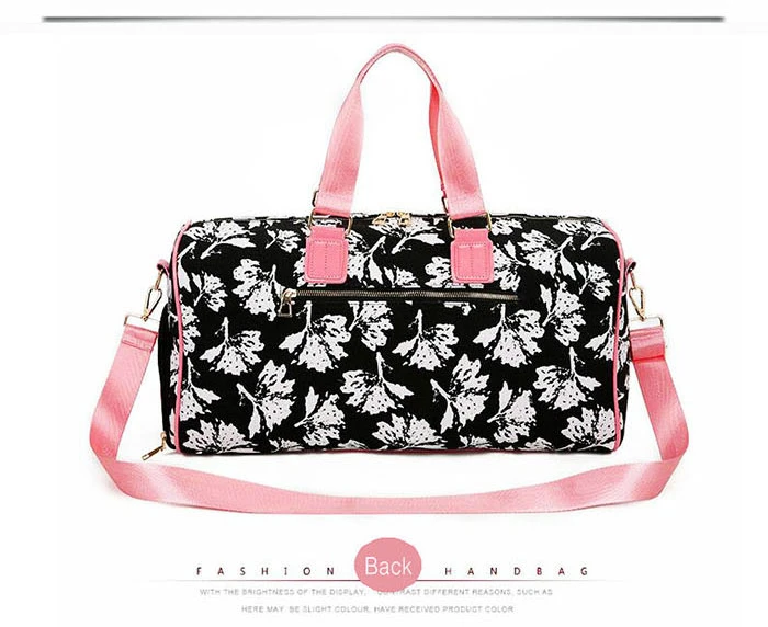 New Flowers Women Gymtas Yoga Bolsa Waterproof Sports Bags Shoes Men Gym Bags For Training Bag Tas Fitness Travel Sport Handbag