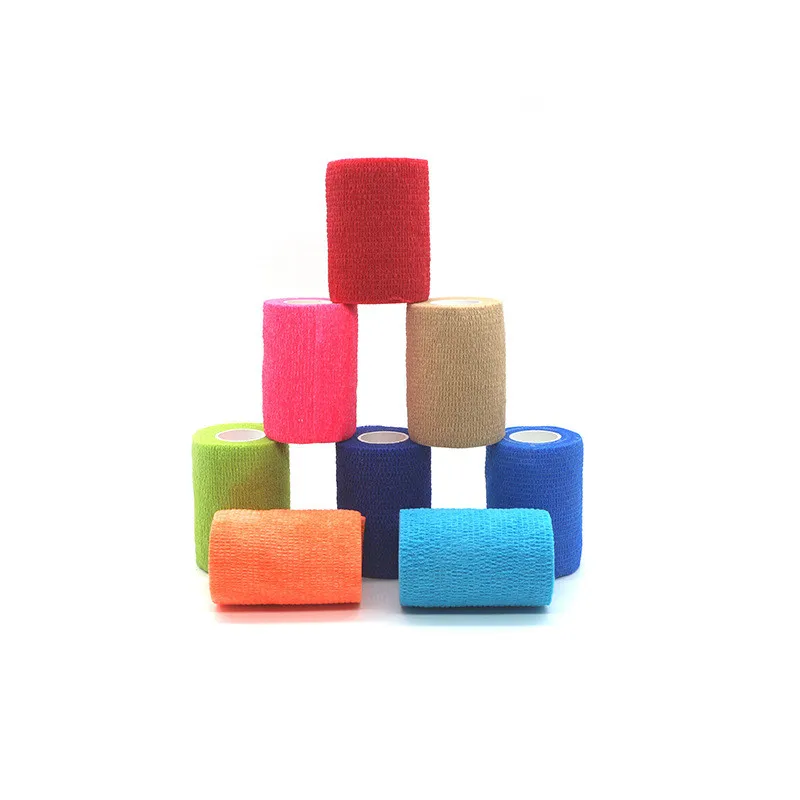 5 см * 4 м Защитная Водонепроницаемая самоклеящаяся повязка Эластичная Повязка