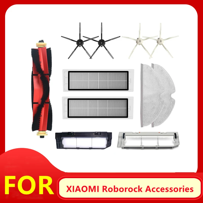 

Основная щетка боковая щетка HEPA фильтр Швабра Ткань для очистки экрана для XiaoMi Roborock S5 Max S50 S51 S55 S6 MAX V S6 чистый пылесос аксессуары