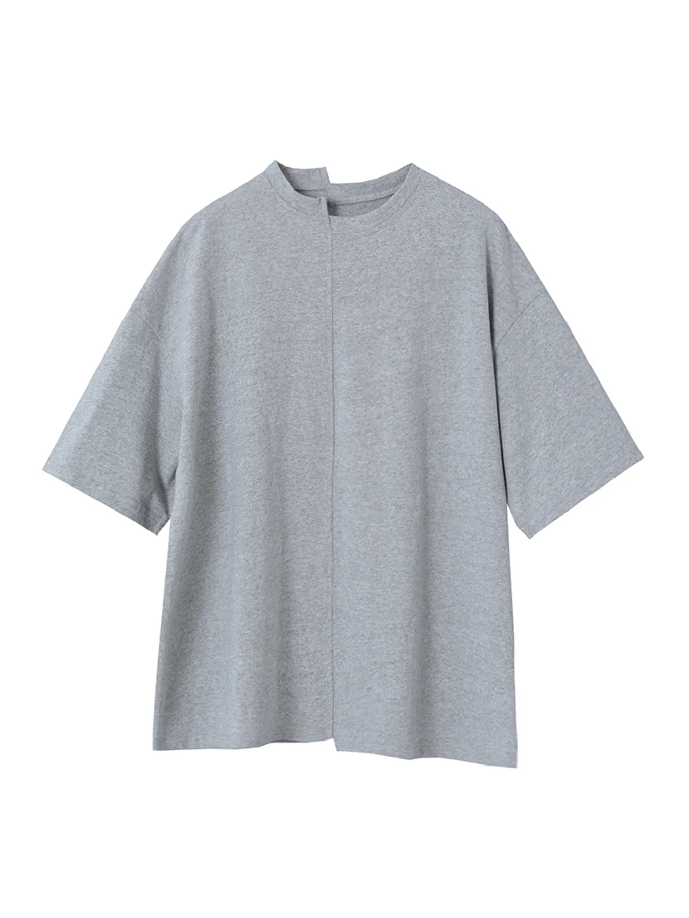 

Short Sleeve T-shirt Asymmetric Women's 2021 Summer New Versatile Slim Design Label Top Fashion
