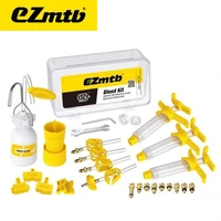 ezmtb bicycle hydraulic disc brake oil bleed kit tools for universal mtb road bike brake repair tool