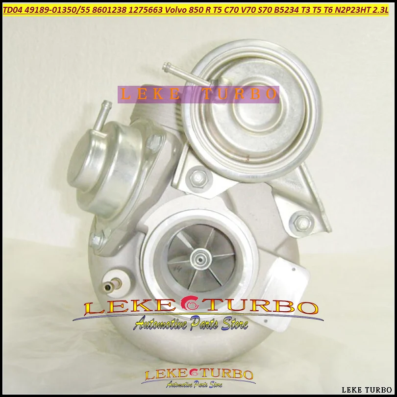 Turbocharger TD04HL 16T 49189 01350 01355 8601238 1275663 Turbo для VOLVO T5 R 850 C70 S70 V70 1996 05 B5234T N2P23HT 2.3L|turbocharger