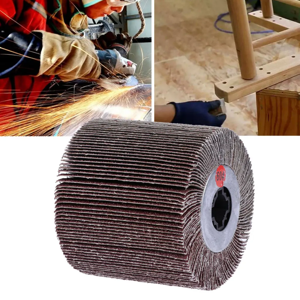 

Abrasive Metal Sanding Flap Disc Angle Grinder Roller 60 Grit