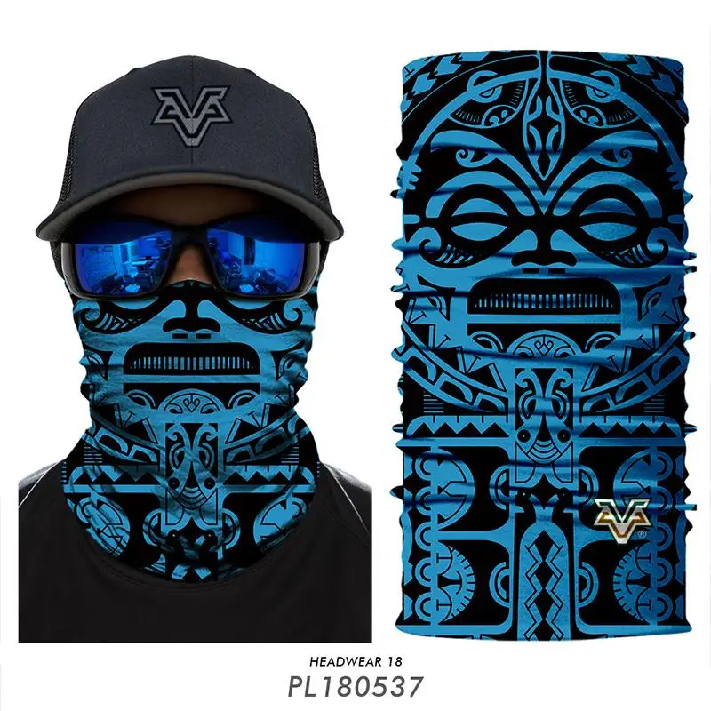 Бесшовная Магическая маска вампира 3D на Хэллоуин Рождественская для лица