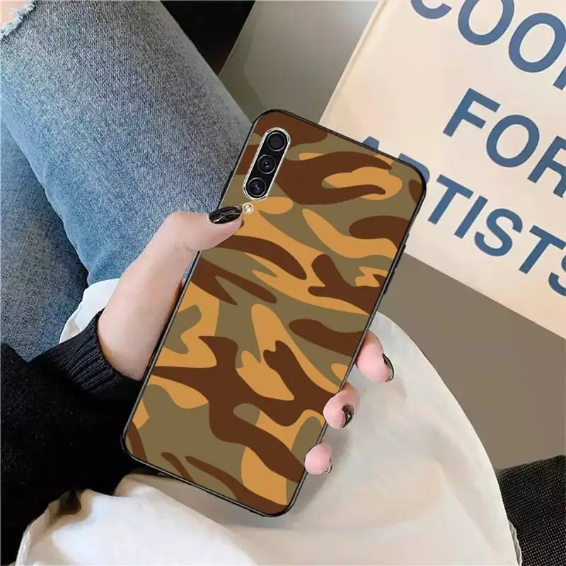 

Camo Military Army Camouflage Phone Case For Samsung galaxy S 9 10 20 A 10 21 30 31 40 50 51 71 s note 20 j 4 2018 plus