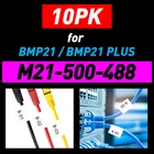 1510PK M21 500 488 лента для этикеток из полиэстера, Промышленная лента M21, этикетка 12,7 мм * 6,4 м, замена детской лампы BMP21