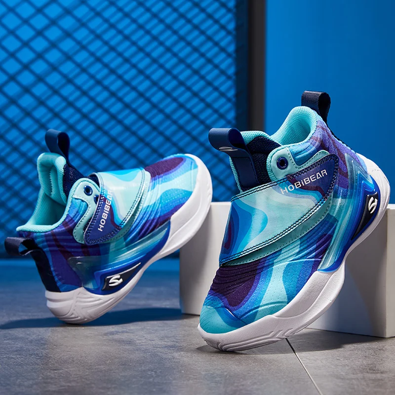 Детские кроссовки для мальчиков Баскетбольная обувь детей детская спортивная