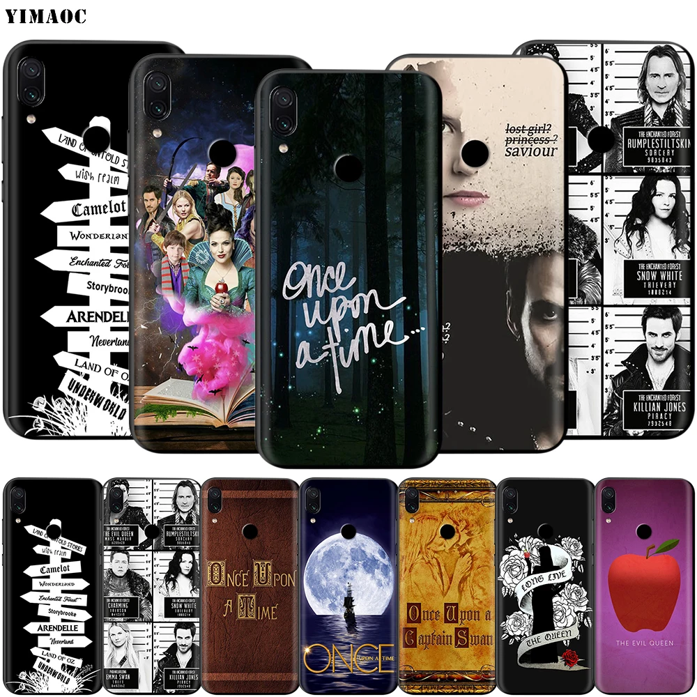 Чехол Once Upon A Time для Xiaomi Redmi MI Note MAX 3 6 6A 7 8 9 9A 9C 10 se A1 A2 Lite GO F1 A3 K30 Poco F2 Pro|Бамперы| |