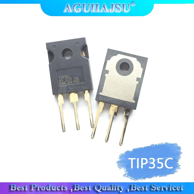 5 шт./лот звуковой транзистор TIP35C TIP35 TO 3P 100В 25А NPN оригинал|transistor npn|npn transistor10 pcs |