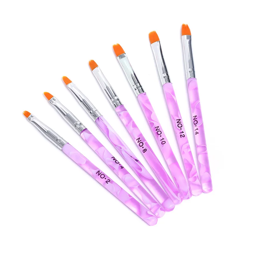 Кисть лайнер ручка для рисования акриловая кисть ногтей градиентный маникюр