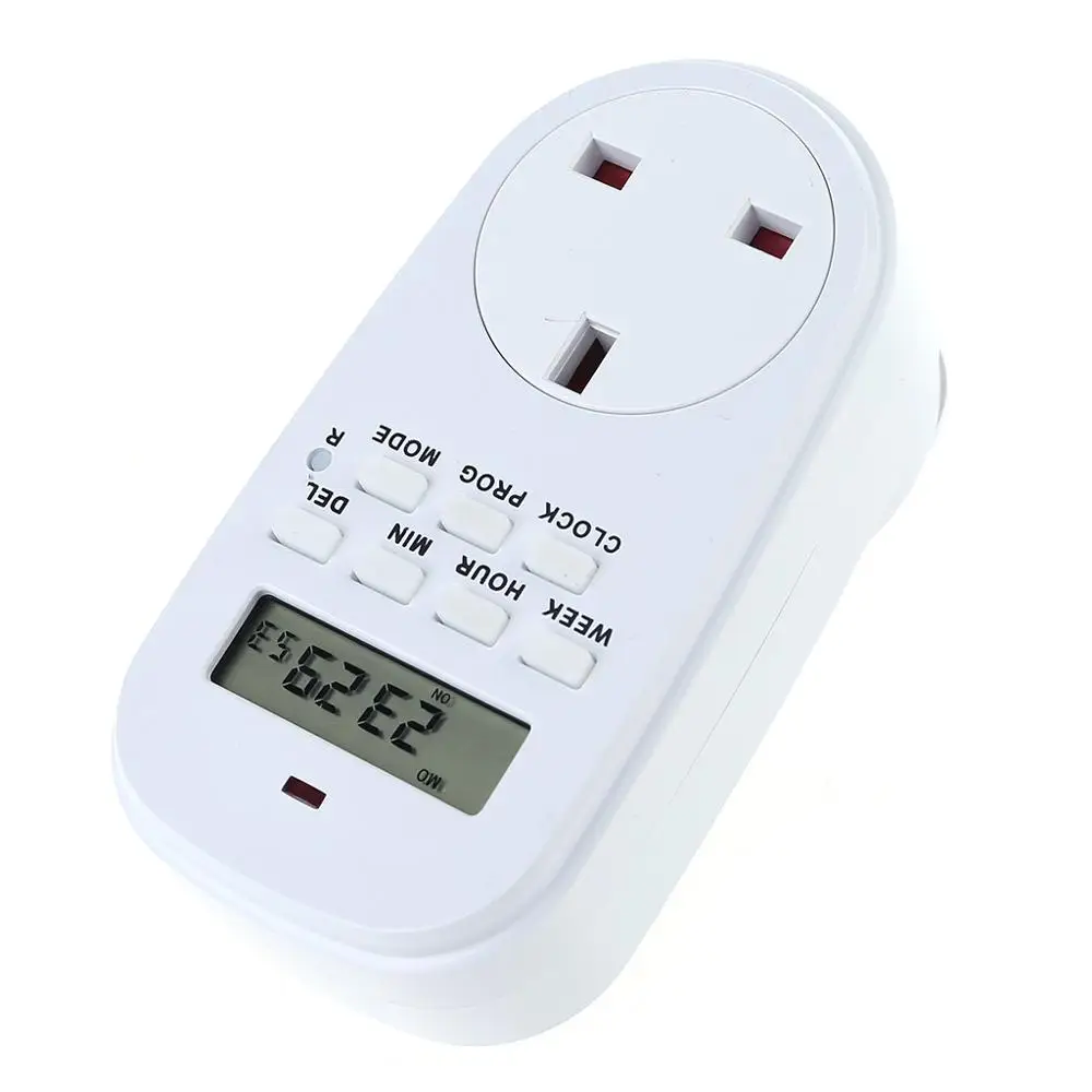 Таймер на выходе для помещений Электрический цифровой контроль времени 7 дней в