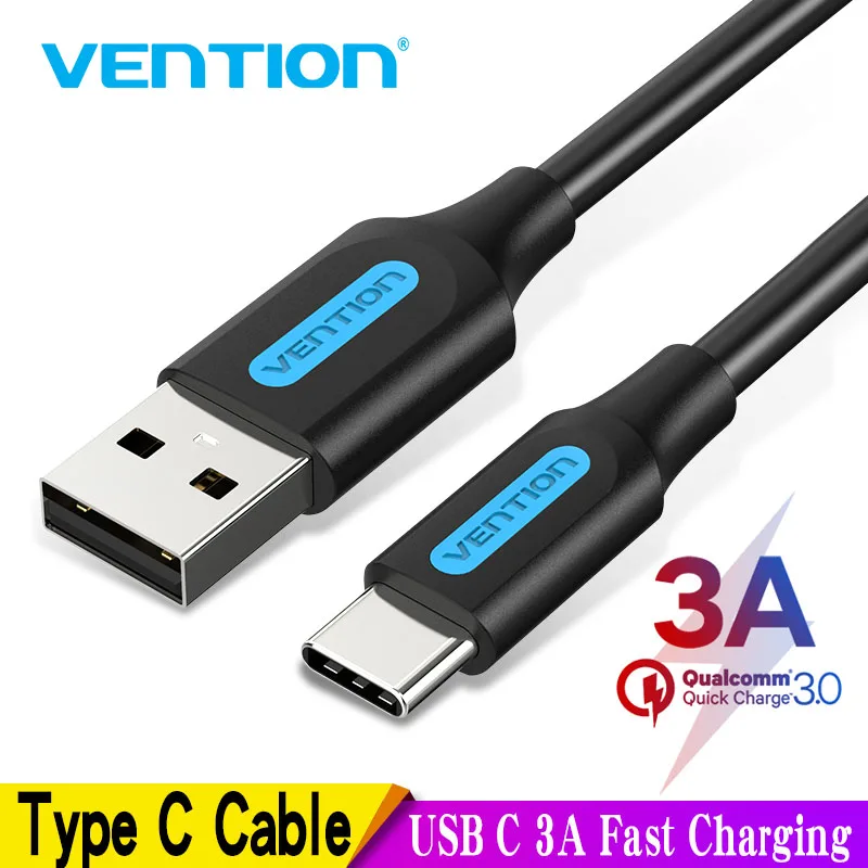 

Vention USB Type C Cable Fast Charging 3A USB 3.1 USB C cable Data Cable USB Type-C charge cable for Samsung S8 Xiaomi Huawei LG