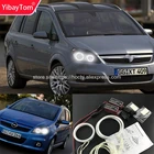 Отличный комплект YibayTom CCFL с ангельскими глазами, ультраяркое освещение фар для Opel Zafira B от 2005 до 2014