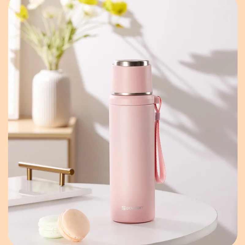 

Heat preservation cup 316 stainless steel water cup large capacity outdoor portable lovely cup thermos cup thermos mug