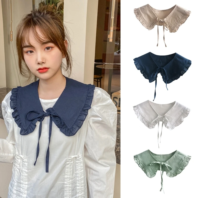 Декоративный воротник в японском стиле для кукол Женская поддельная Съемная