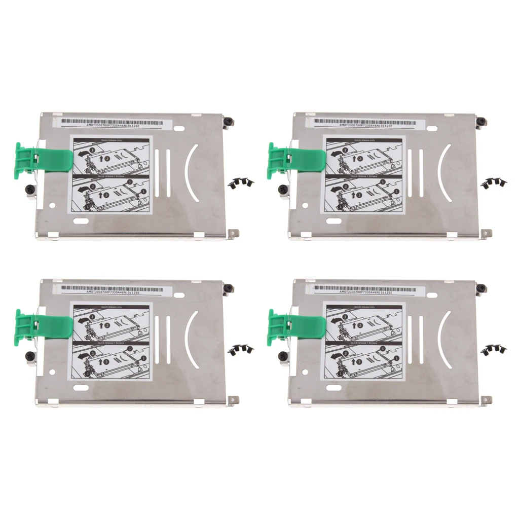 4 пакета Премиум жесткий диск HDD SSD Caddy/корпус для HP ZBook 15 ZBOOK 17 G1 G2 | Компьютеры и офис