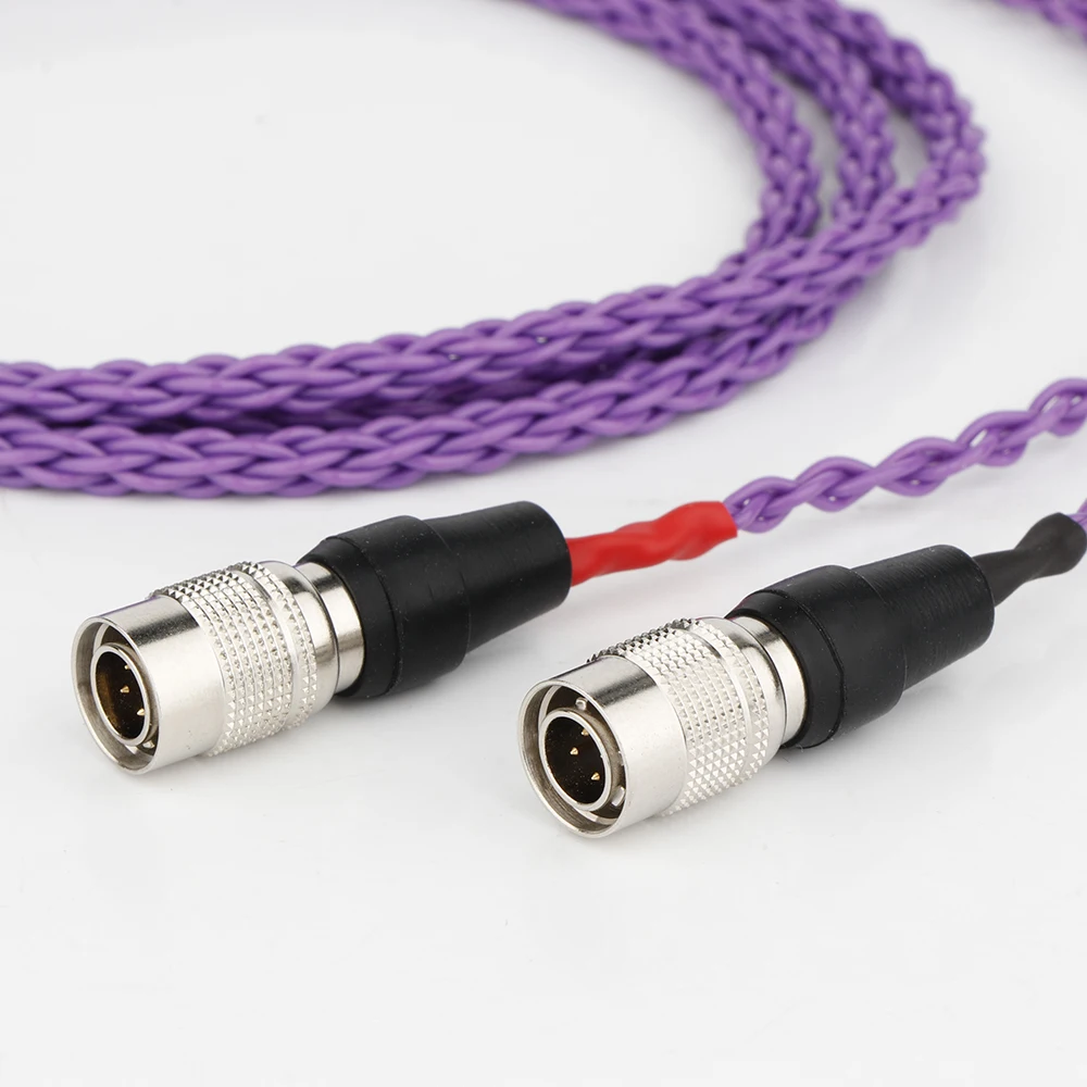 Фото 2,5 мм/3,5 мм/4,4 мм/4pin XLR сбалансированный OCC посеребренный кабель для наушников для наушников Mr динамики Ether Alpha Dog Prime №5