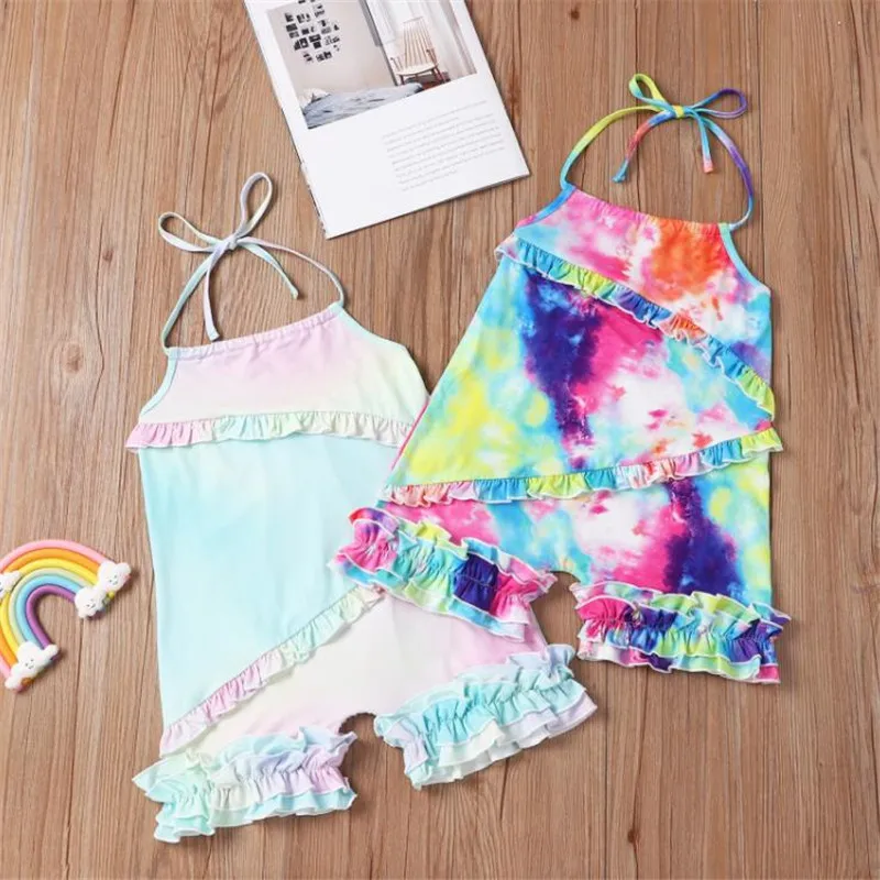 Детский костюм для активных игр резинки девочек из хлопка детское боди без